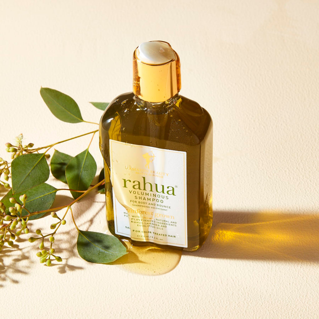 Rahua Voluminous Shampoo, Vegan Hair Care for Fine to Medium Hair, Gentle Cleansing Formula with Rahua Oil, Quinoa Protein, Green Tea, Aloe & Lemongrass, Lavender & Eucalyptus Scent