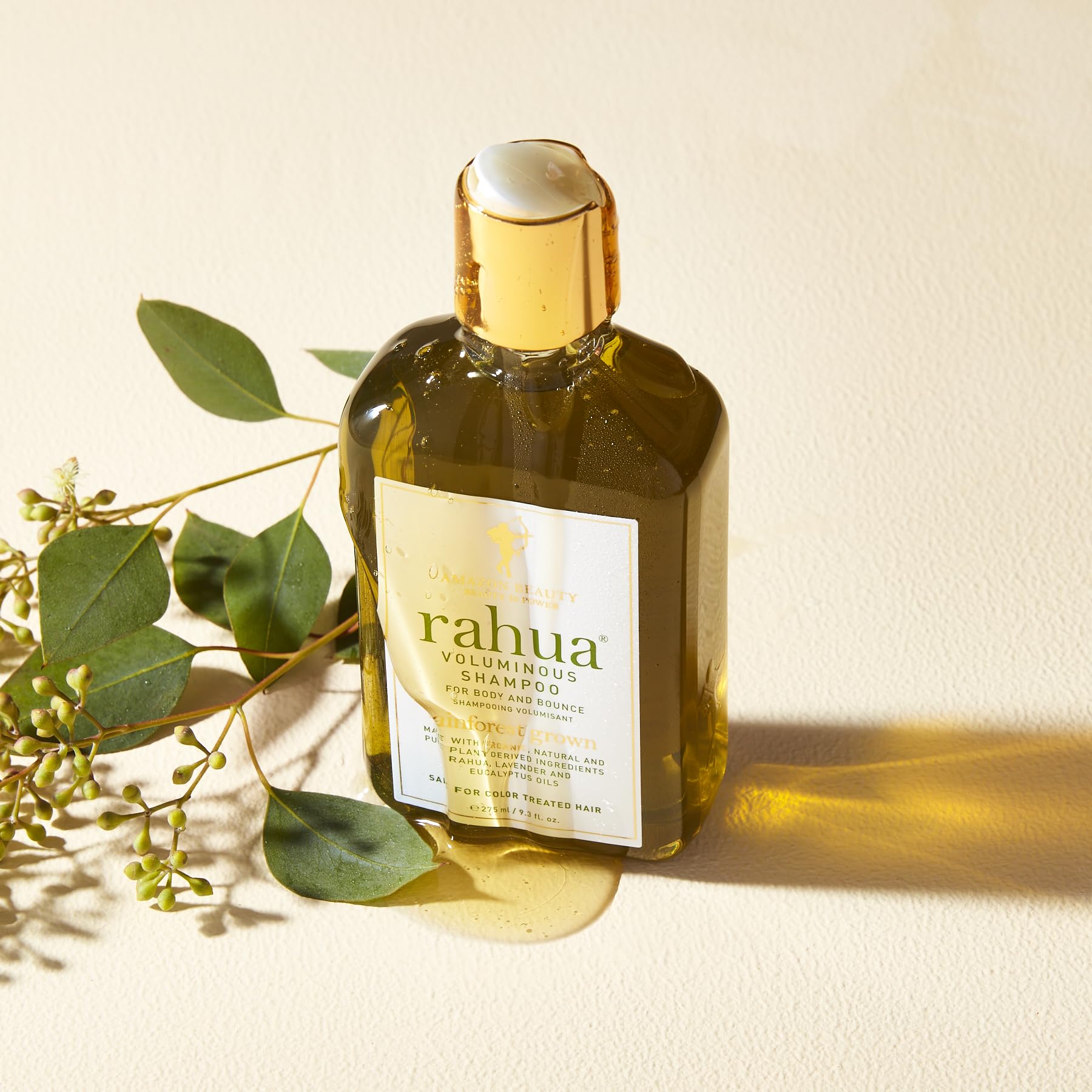 Rahua Voluminous Shampoo, Vegan Hair Care for Fine to Medium Hair, Gentle Cleansing Formula with Rahua Oil, Quinoa Protein, Green Tea, Aloe & Lemongrass, Lavender & Eucalyptus Scent
