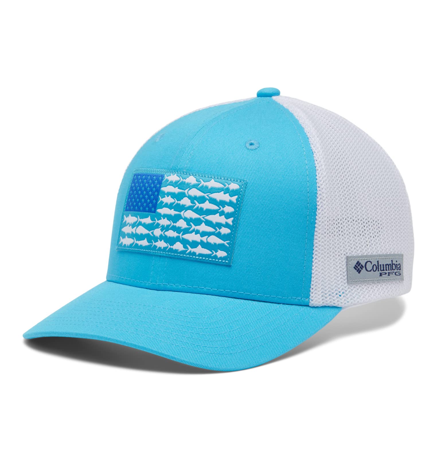 Columbia Unisex Adult PFG Logo Mesh Ball Cap
