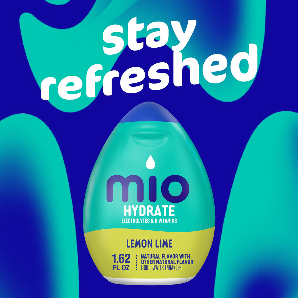 Mio Liquid Water Enhancer 1.62, 2 of Each: Lemon Lime, Berry Blast, Arctic Grape, Orange Tangerine, (8 ct.) | 2 of Each
