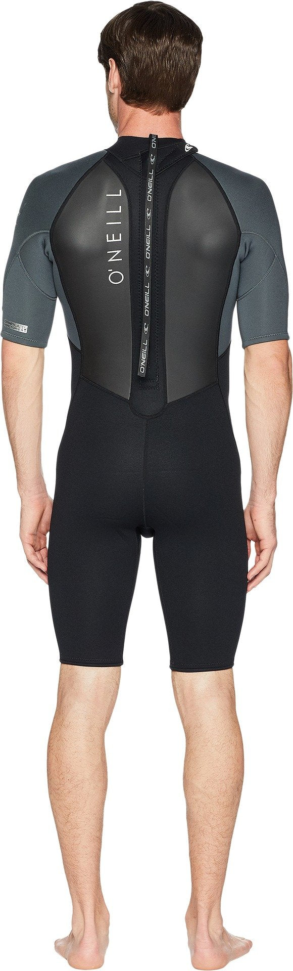 O'Neill Men's Reactor-2 2mm Back Zip Short Sleeve Spring Wetsuit, Lightweight Warmth and Flexibility for All Water Activities