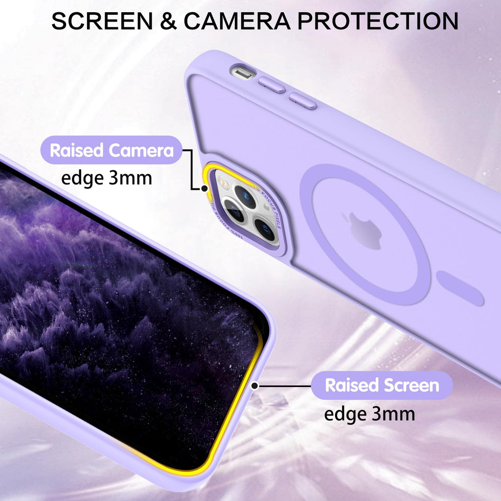BENTOBEN for iPhone 11 Pro Case 2019 [Compatible with Magsafe] Translucent Matte Magnetic Phone Case iPhone 11 Pro 5.8" Slim Thin Shockproof Bumper Women Men Protective Cases Cover, Black