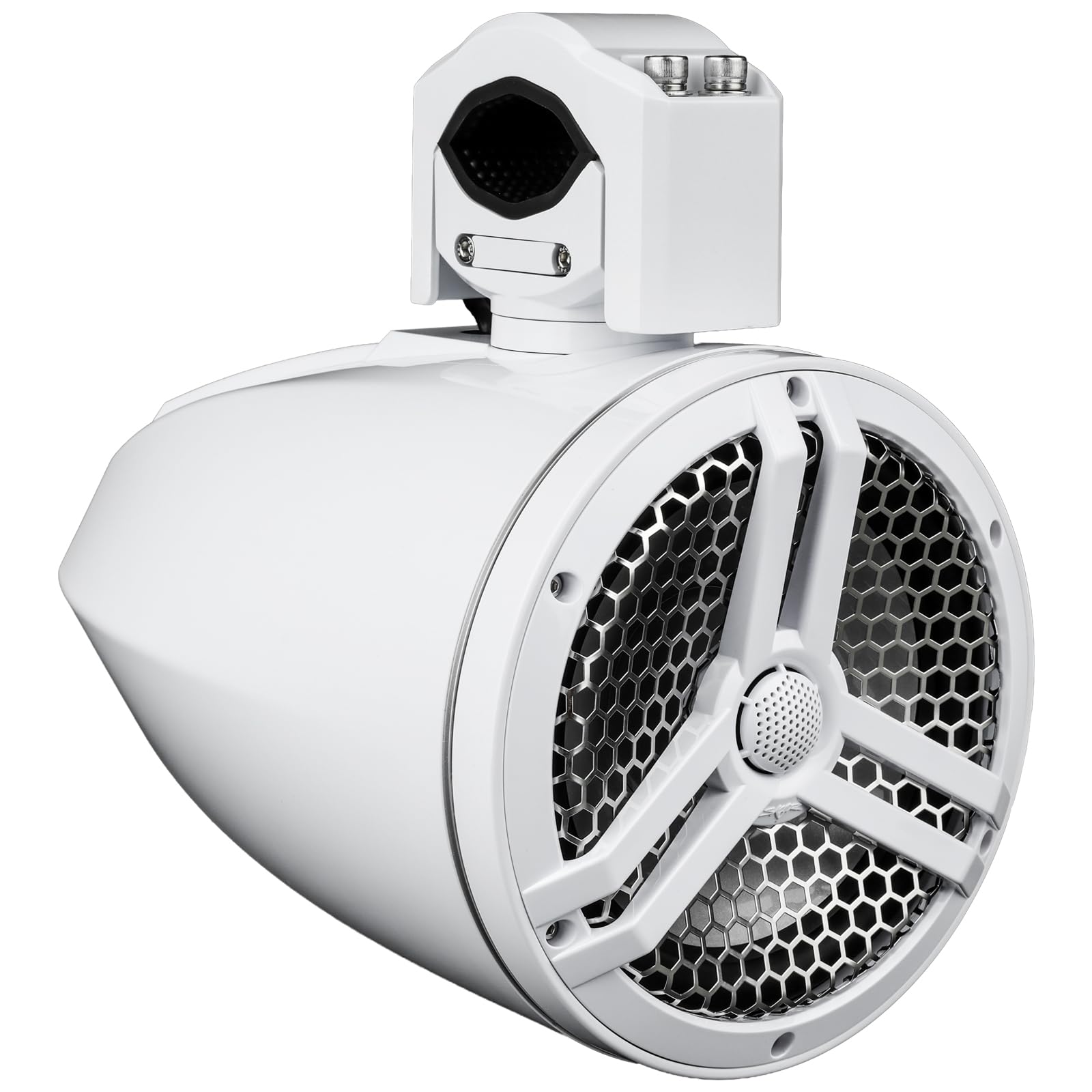 Skar Audio SK65MB-TWR 6.5" 2-Way Marine Full Range 320 Watt Coaxial Tower Speakers, Pair (Black)