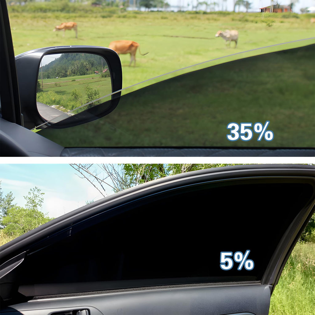 Window Tint Film for Cars 5% VLT 20in x 10Ft Ceramic Window Tints, Blocks 99% UV & IR Rays, Heat Resistant Anti Glare Film for Windshield, Scratch Resistant Sun Shade Auto Tint Roll