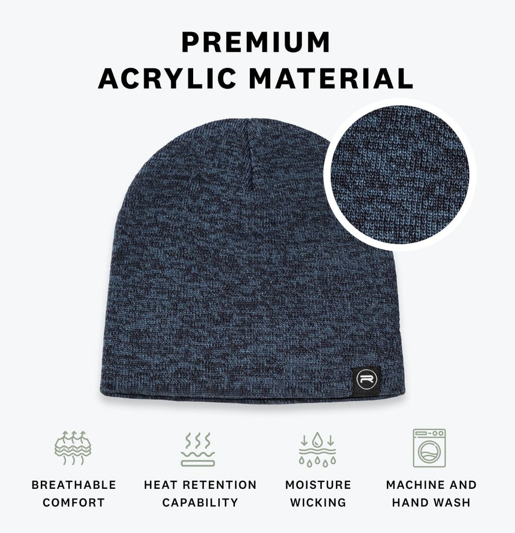 Original Beanie Cap - Soft Knit Beanie Hat - Warm and Durable
