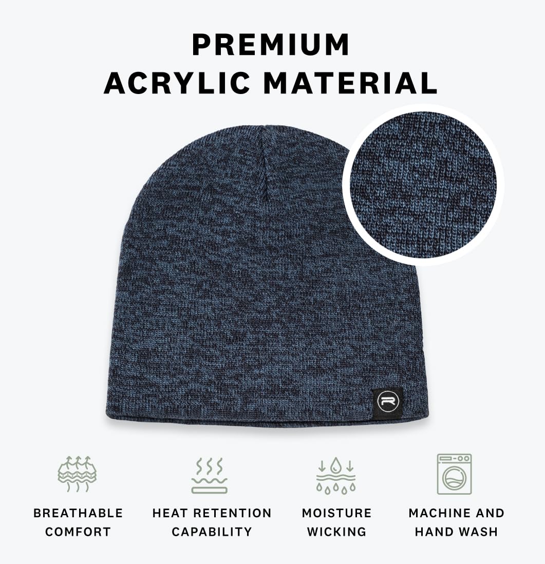 Original Beanie Cap - Soft Knit Beanie Hat - Warm and Durable