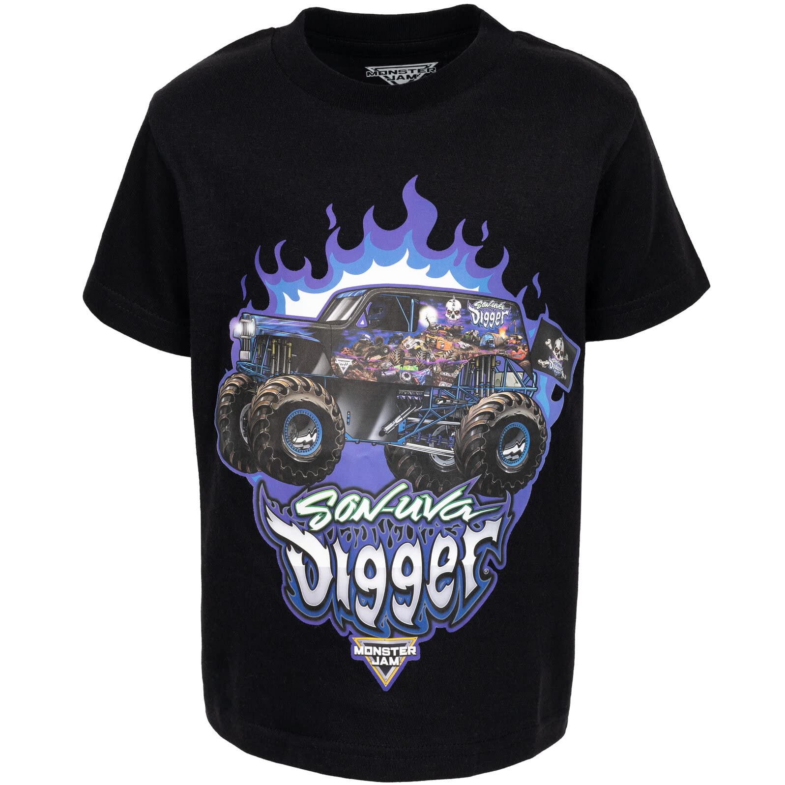 Monster Jam El Toro Loco Zombie Maximum Destruction 4 Pack Graphic T-Shirts Toddler to Big Kid