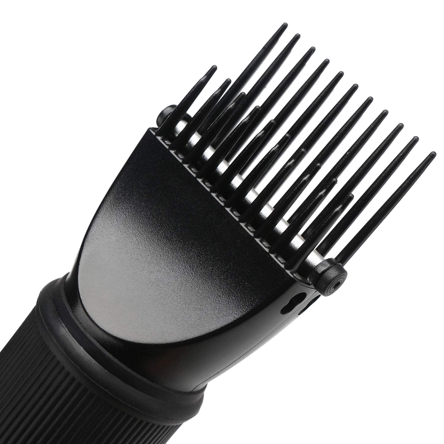 Segbeauty Blow Dryer Comb Attachment, Black Brush Attachments for Hair Dryer Concentrator Nozzle 1.69-1.76in and 2.12in, Pro Hairdressing Styling Salon Tool to Straighten Detangle Curly Natural Hair