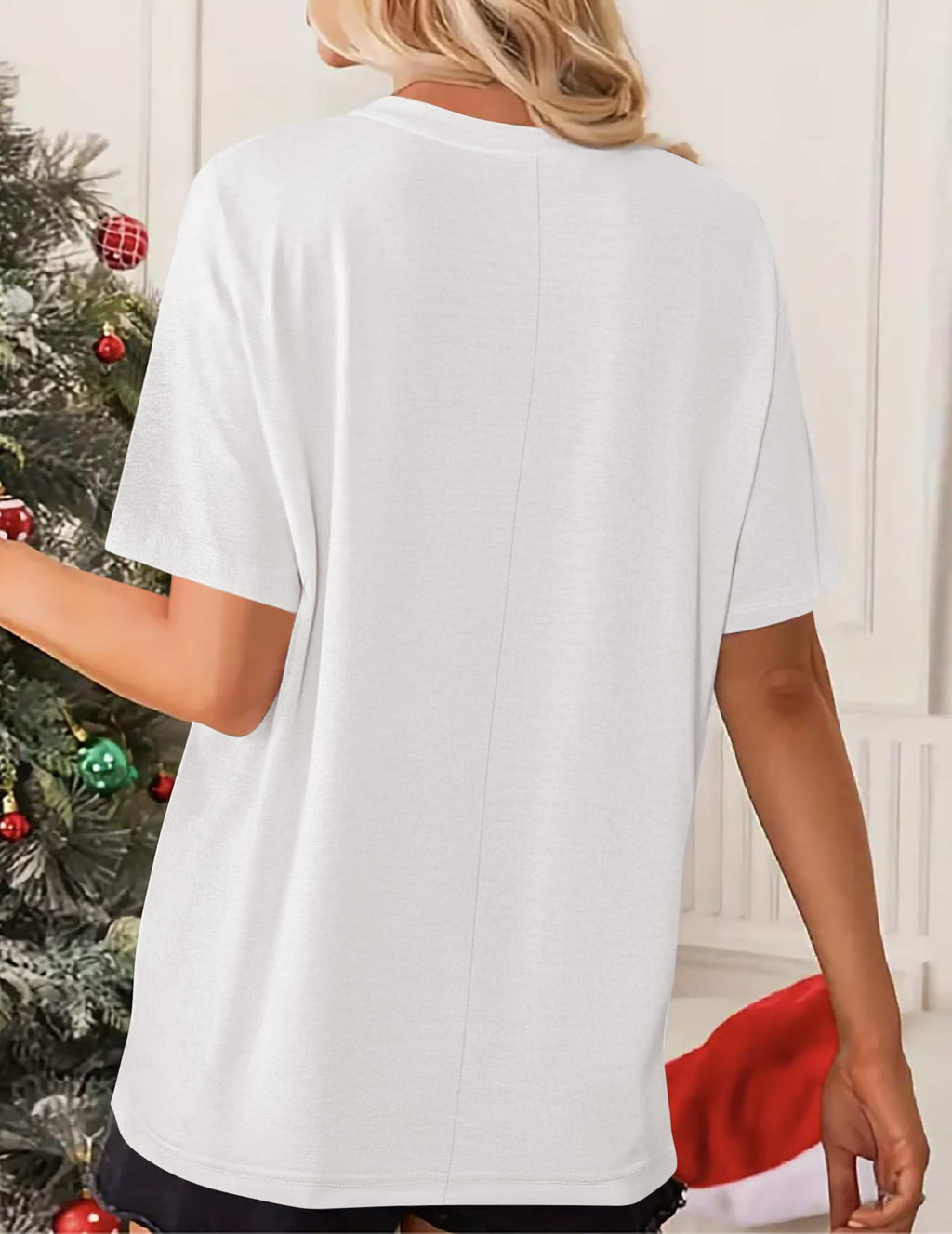 Zeagoo Women's T-Shirts Short Sleeve Tops Summer Casual Blouse Crew Neck Basic Shirt 2 Pack Loose Fit Tee