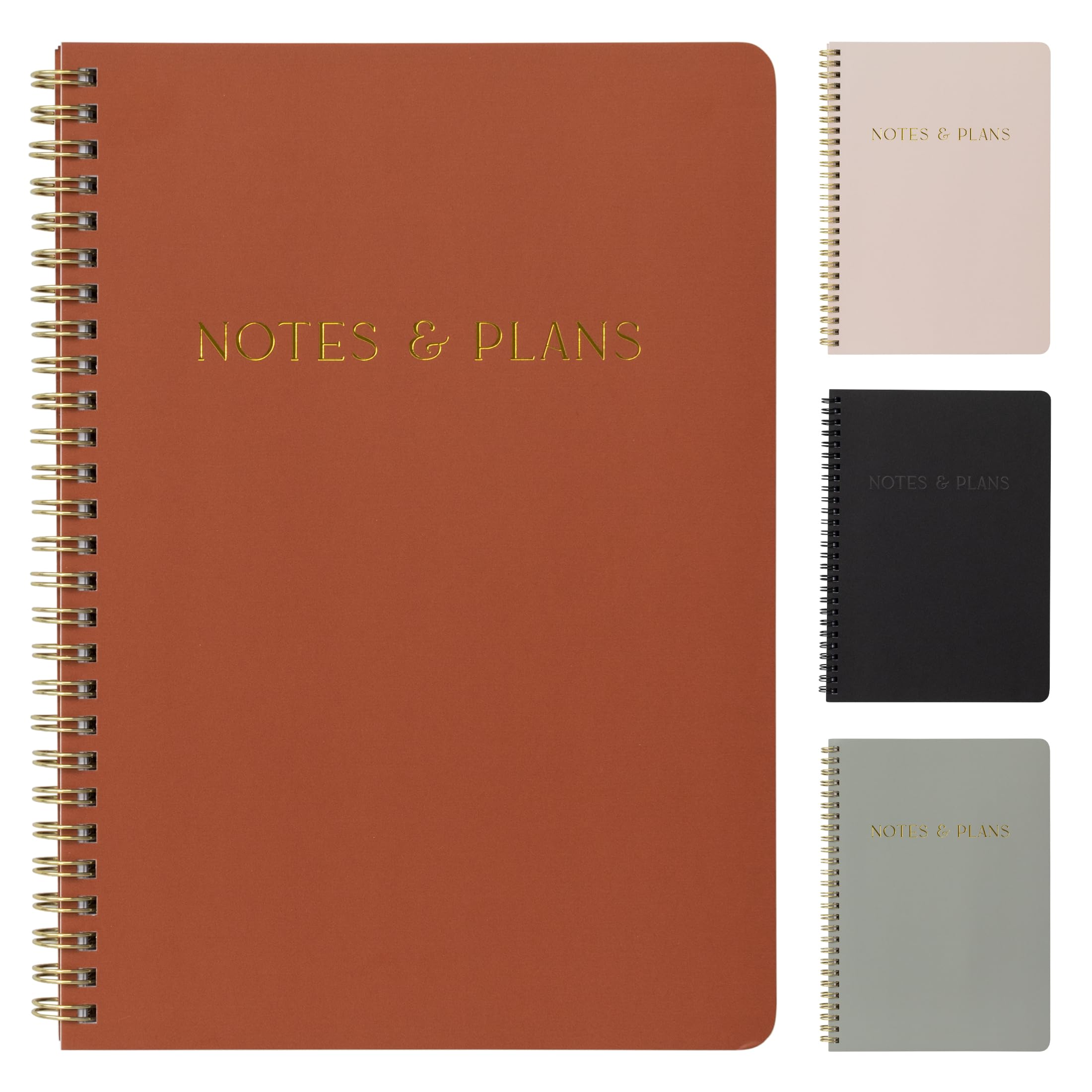 Beautiful Daily Planner And Notebook With Hourly Schedule - Aesthetic Spiral To do List Notepad to Easily Organize Your Tasks And Appointments - Stylish Book And School Or Office Supplies
