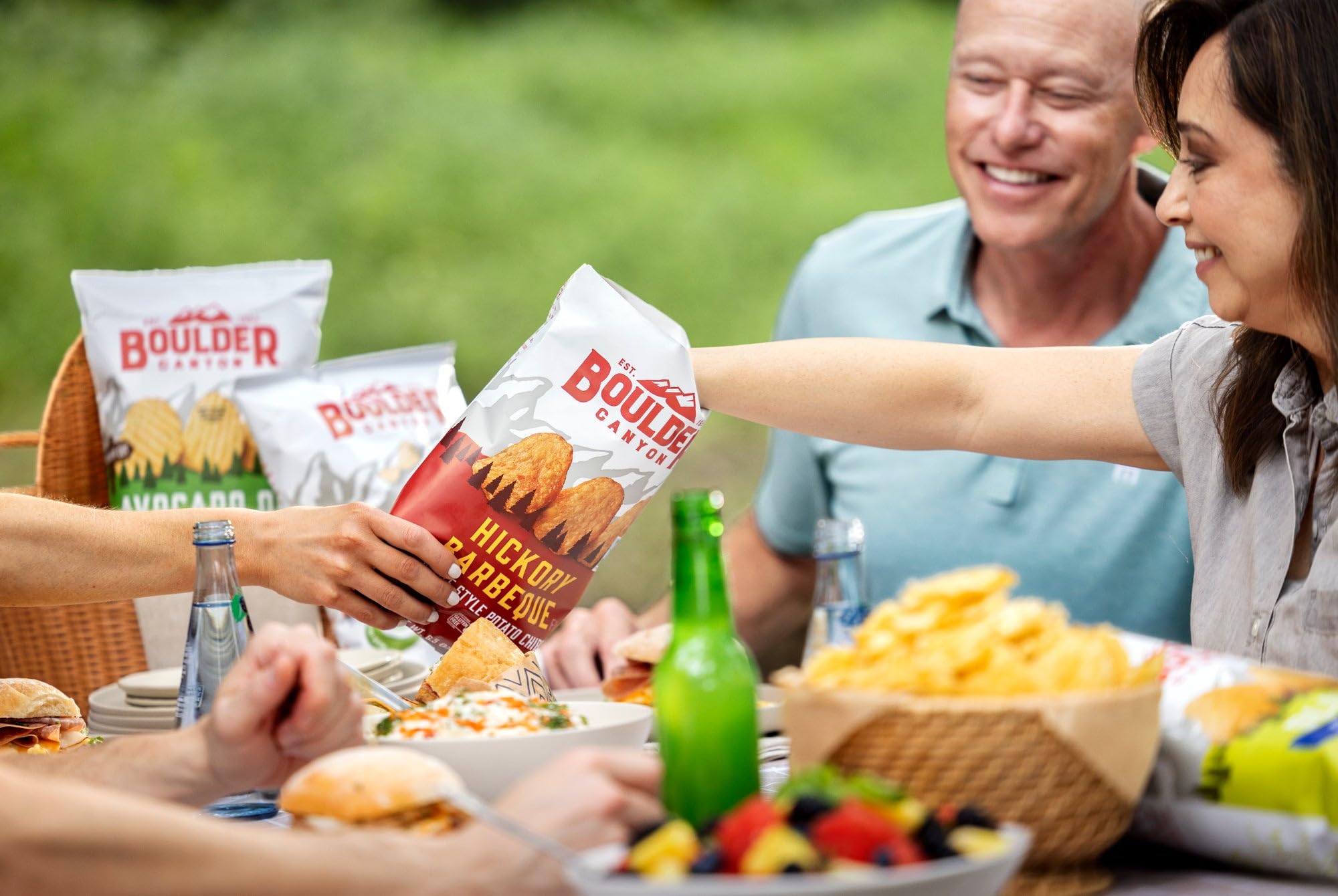 Boulder Canyon Boulder Batch Agave Sriracha Kettle Potato Chips, 5.25 oz - Pack of 12