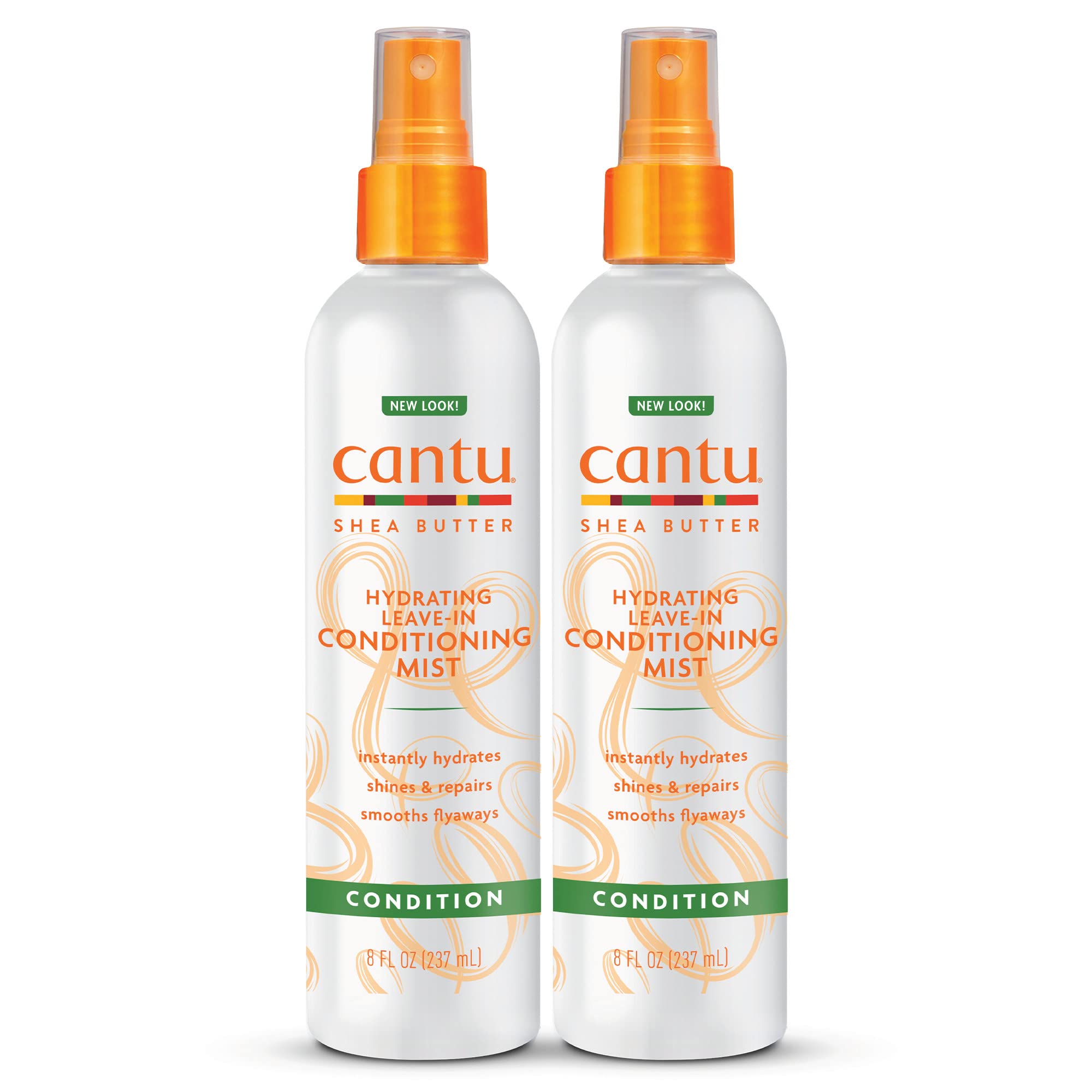Cantu Shea Butter Hydrating Leave In Conditioning Mist, 8 Fluid Ounce