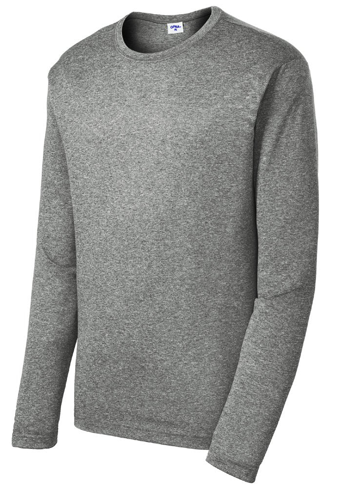 Men's Long Sleeve Moisture Wicking Athletic Shirts, Dry Fit Long Sleeve UV Protection Shirts Men for Workout, Running, Hiking