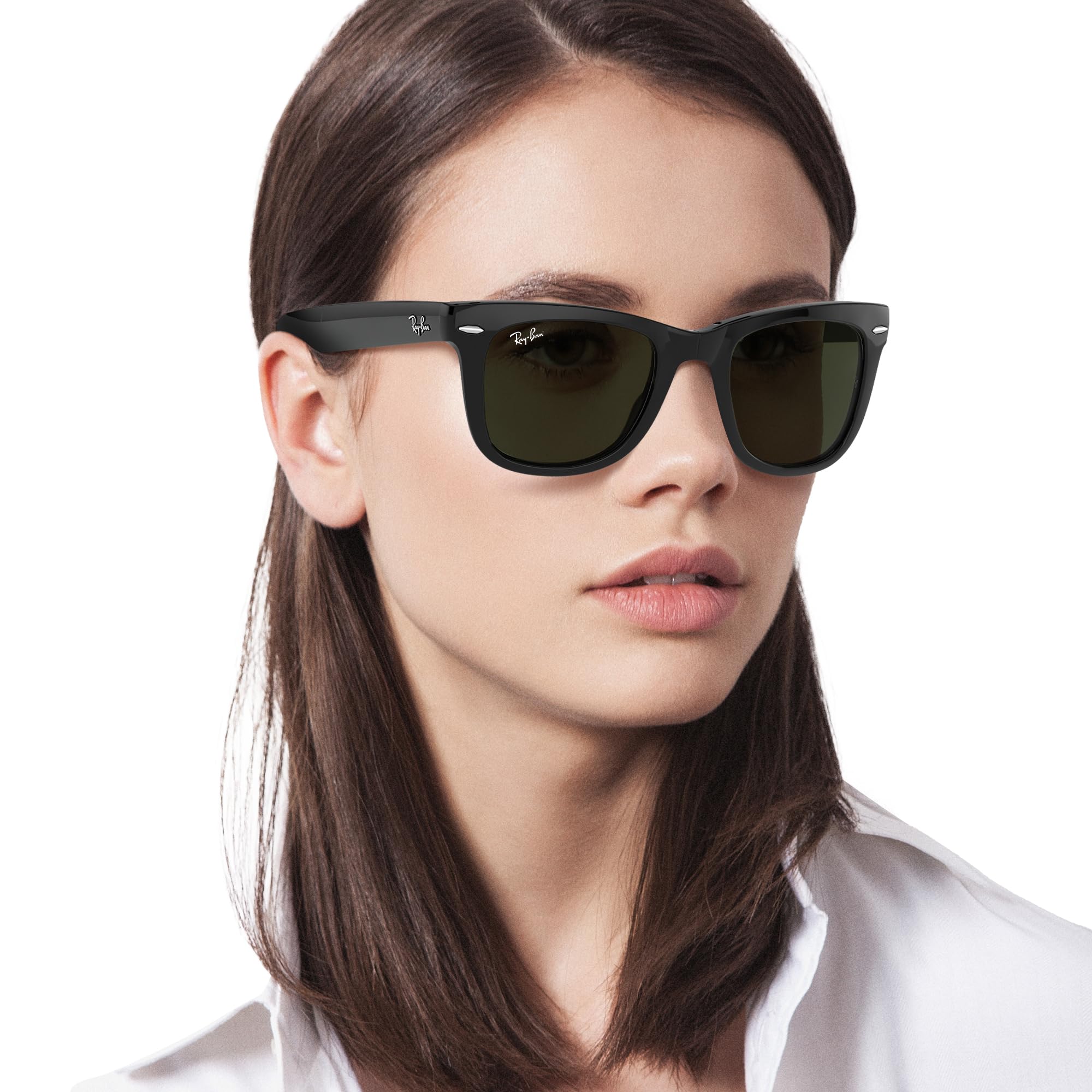 Ray-Ban RB4105 Folding Wayfarer Square Sunglasses