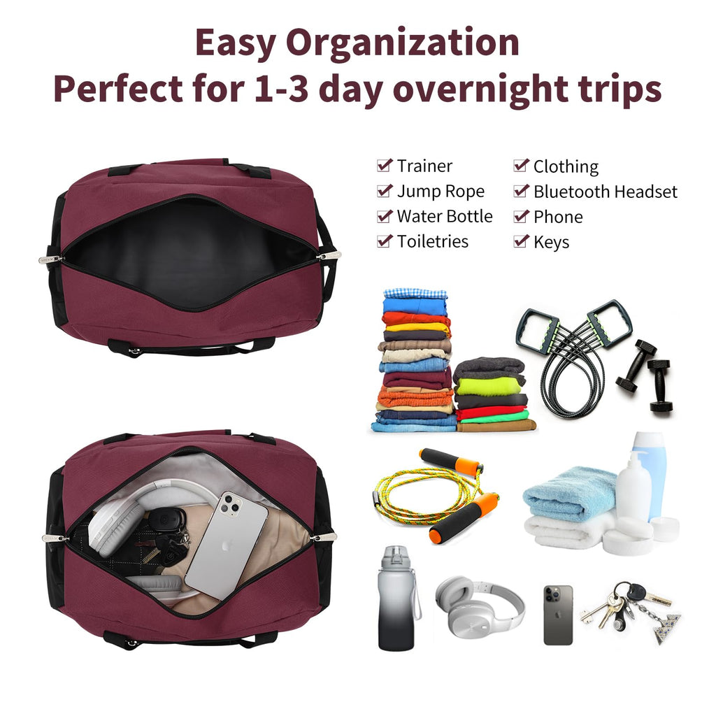 Apenze Small Gym Bag Carry On Bag - 12 in Mini Duffle Bag Lightweight for Overnight Travel(Camouflage)