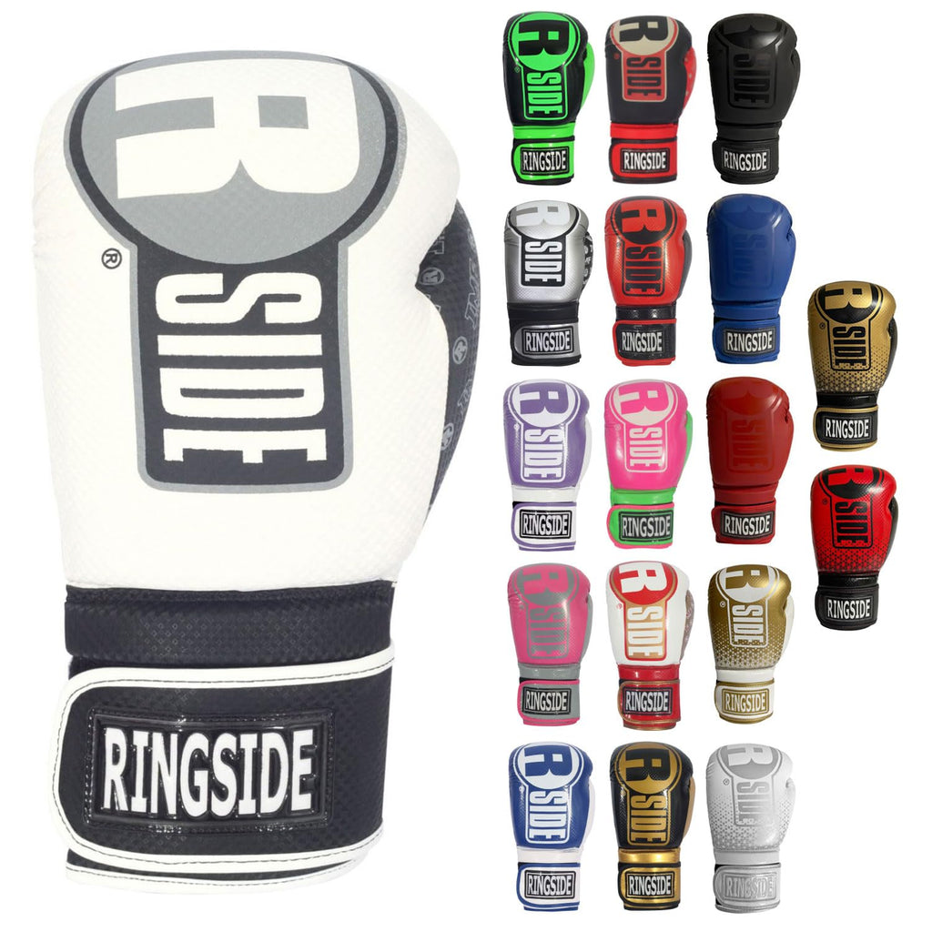 Ringside Apex Bag Gloves, IMF-Tech Boxing Gloves with Secure Wrist Support, Synthetic Boxing Gloves for Men and Women