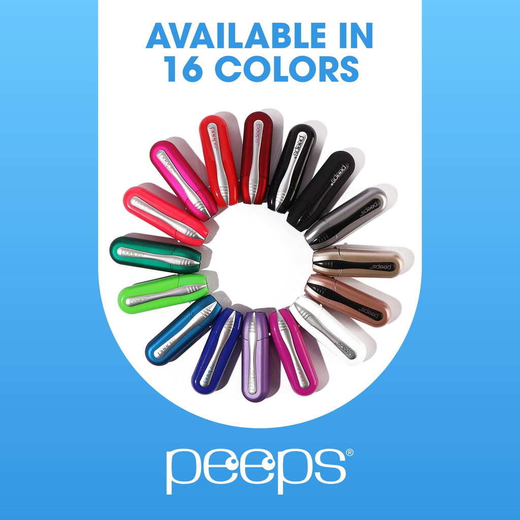 Peeps Eyeglass Lens Cleaner - Efficient and Durable Carbon Microfiber Technology - Exclusively Used by NASA - 500 Uses (Electroplated Gold)