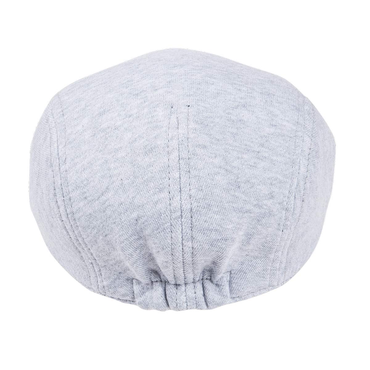 FEINION Men Cotton Newsboy Cap Soft Fit Cabbie Hat