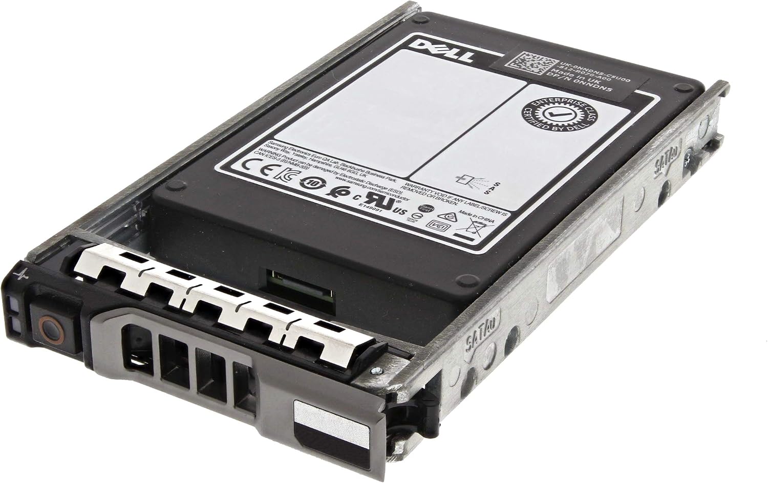 Dell 3.84TB 12Gb/s 2.5" SAS Solid State Drive Bundle with Tray, Compatible PowerEdge R640, R740, R740XD, R440, R540, R840, R940, T440, T640 Servers