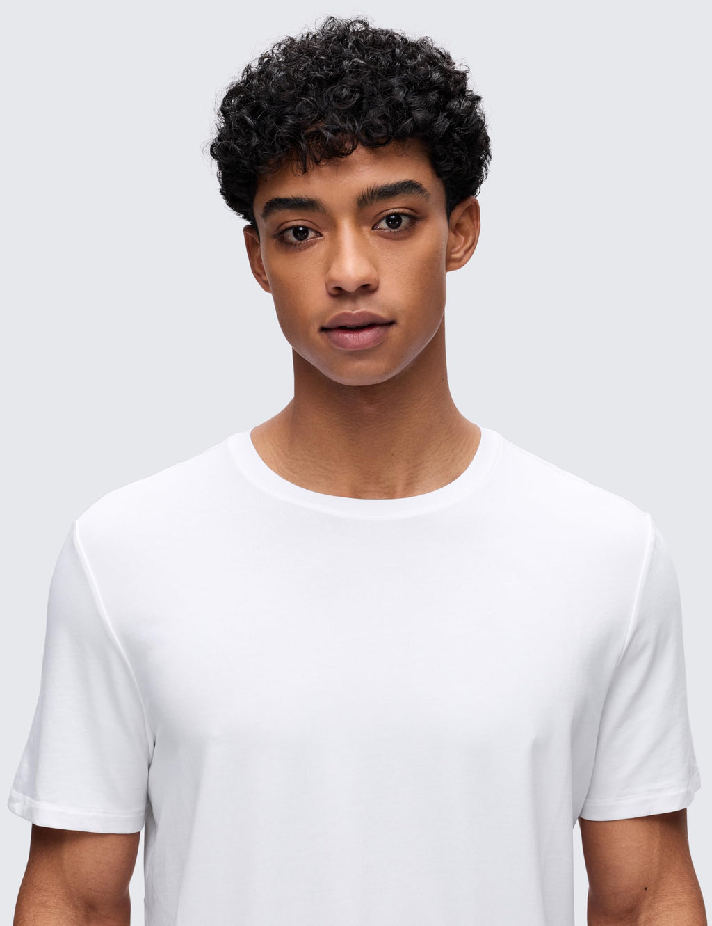 CRZ YOGA Pima Cotton Shirts for Men - Short Sleeve Casual Crewneck T-Shirts Breathable Workout Daily Tee Tops