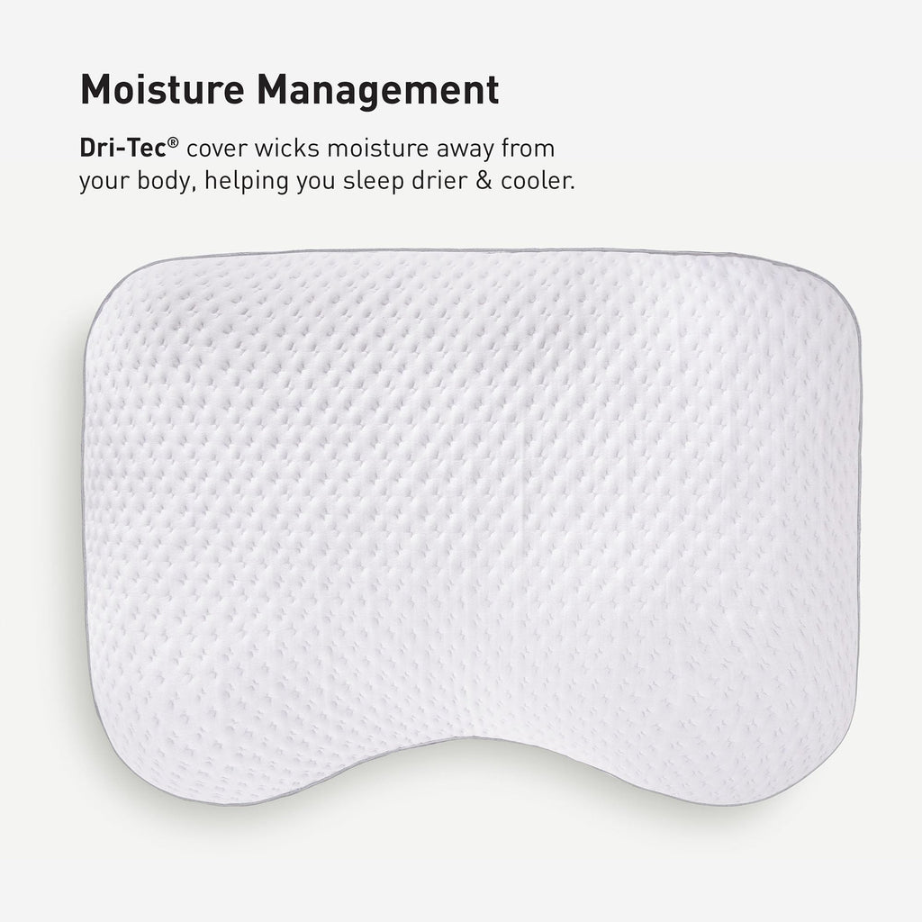 Bedgear Balance 1.0 Performance Pillow, Medium Support Bed Pillow for All Sleep Positions | Boost Blend Fill with Responsive Comfort & Air-X Mesh Ventilation | Washable Hypoallergenic Pillow