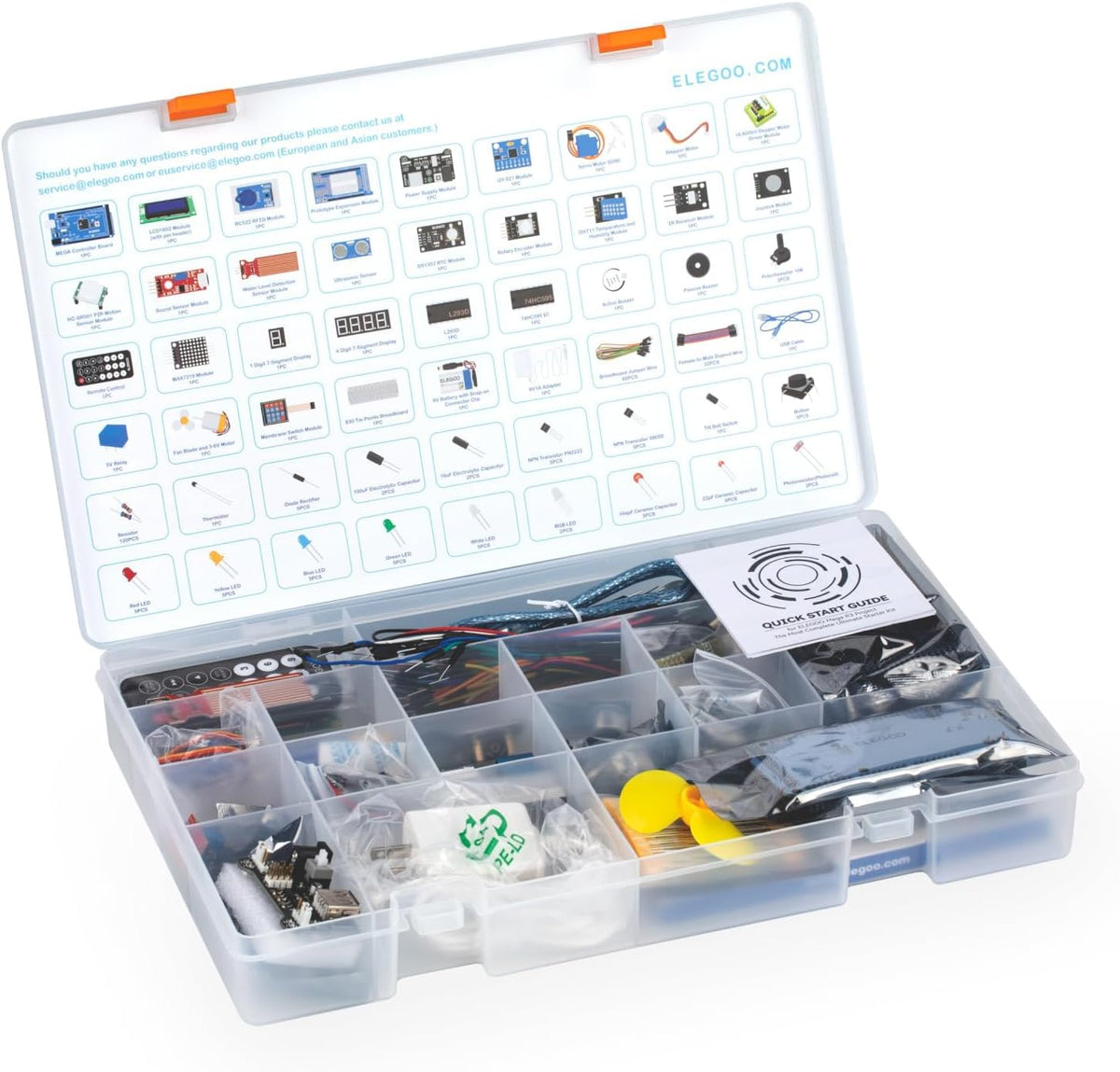 ELEGOO Mega 2560 R3 Project The Most Complete Starter Kit with Tutorial