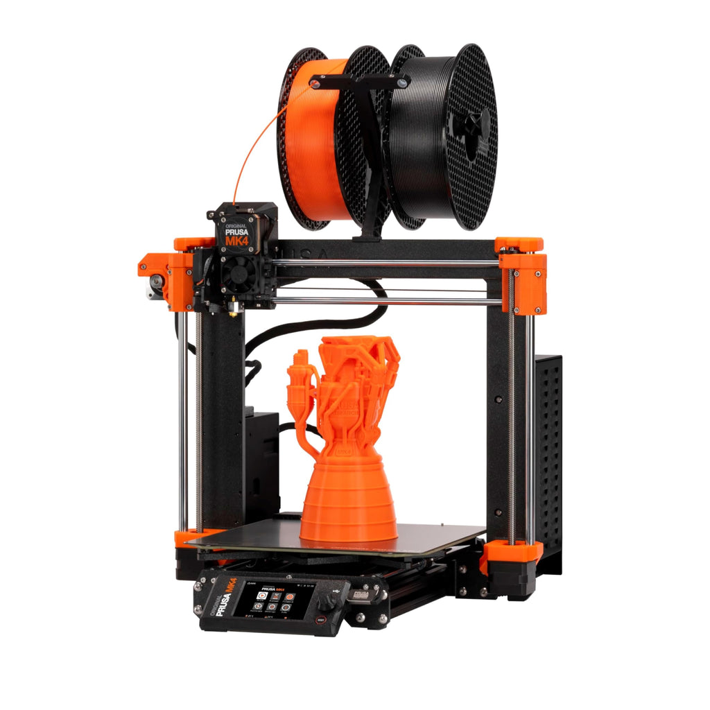 Original Prusa MK4 3D Printer Kit, Removable Sheets, Beginner-Friendly DIY Kit, Fun to Assemble, Automatic Calibration, Filament Sample Included, Build Volume 250×210×220mm