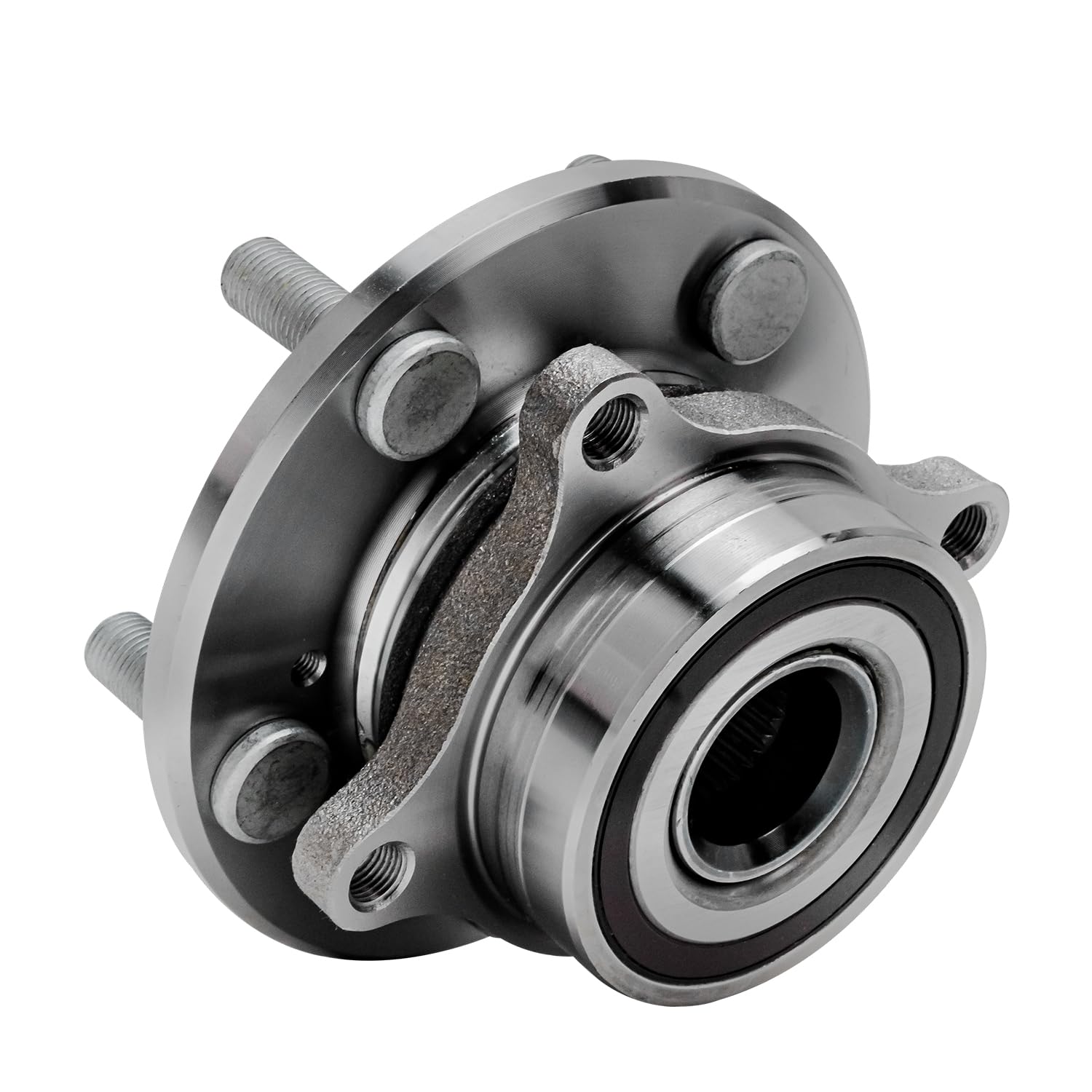 Detroit Axle - 4WD Front Wheel Bearing Hubs for Toyota 4Runner FJ Cruiser Tacoma Lexus GX460 GX470, Replacement Wheel Bearings and Hub Assembly Set, Pair Hubs