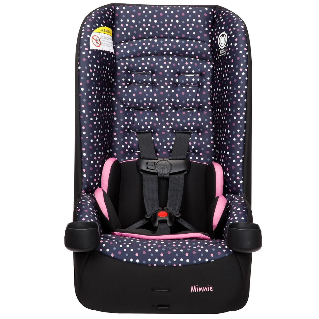 Disney Baby Jive 2 in 1 Convertible Car Seat, Minnie Dot Party