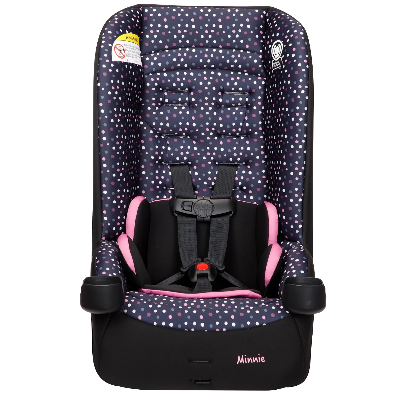 Disney Baby Jive 2 in 1 Convertible Car Seat, Minnie Dot Party