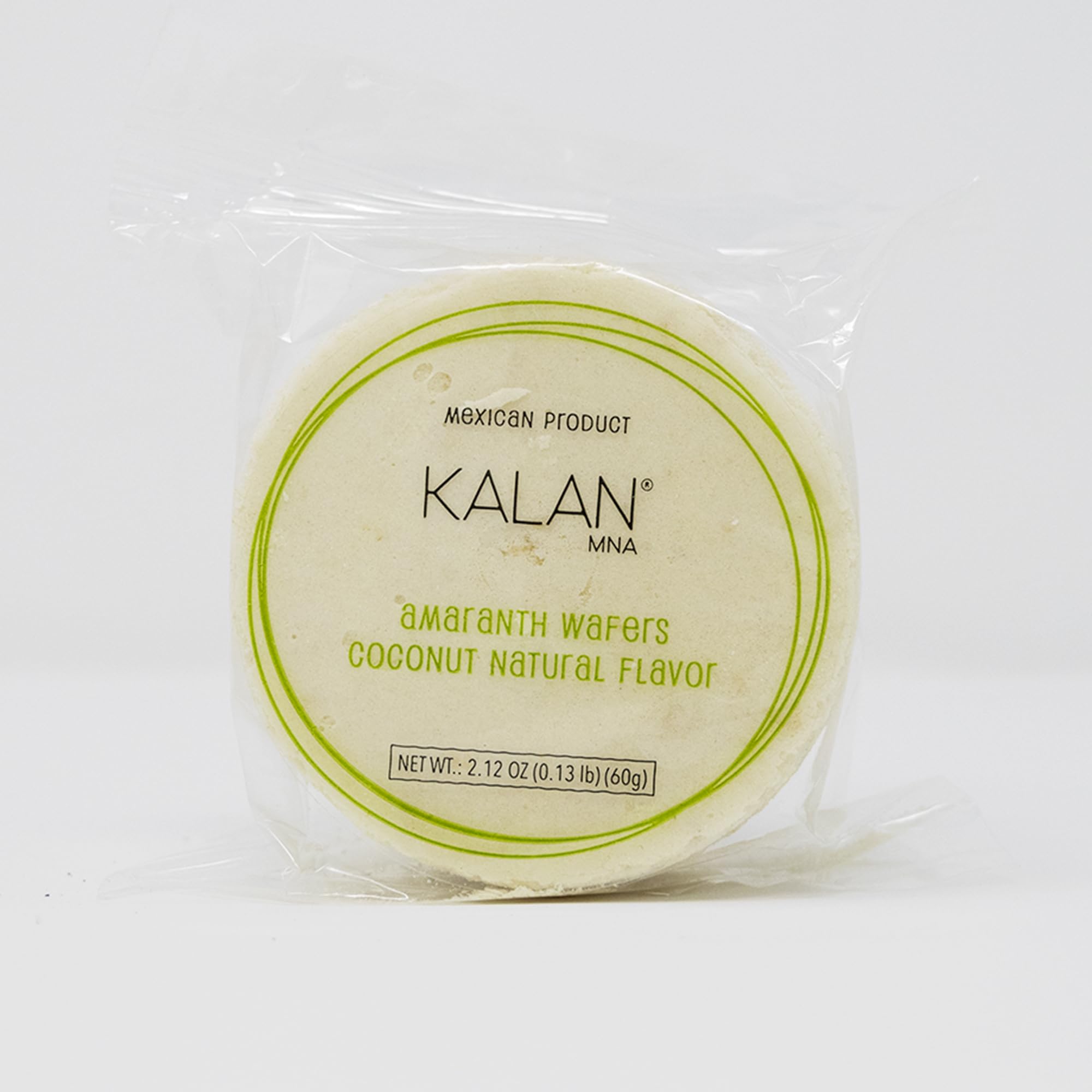 Kalan MNA Amaranth Flour Wafer Thins, Vegan and Sugar-free, Pack of 3