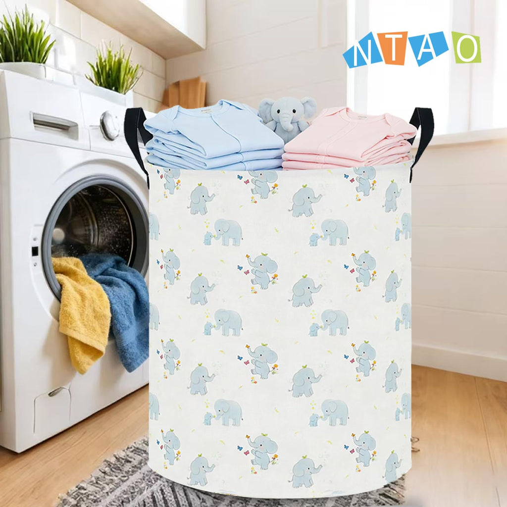 NTAOHAMPER Laundry Hamper, Laundry Basket, Waterproof Storage Bin for Bedroom, Clothes Organizer Basket, Books Box, Room Decor(Animal)