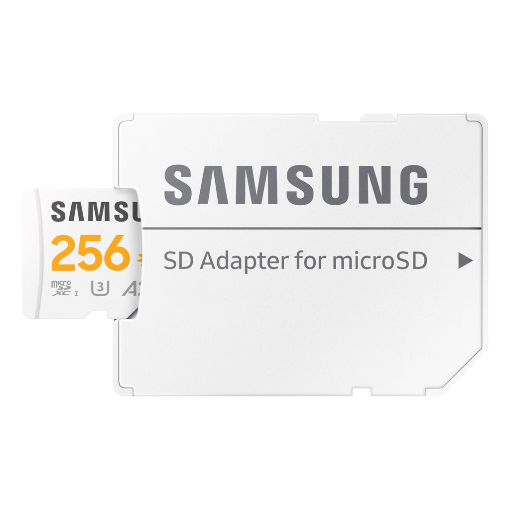 Samsung PRO Plus microSD Memory Card + Adapter, 128GB microSDXC, Up to 180 MB/s, Full HD & 4K UHD, UHS I, C10, U3, V30, A2, for Android Smartphones, Tablets, GoPRO, and DJI Drone (MB MD128SA/AM)