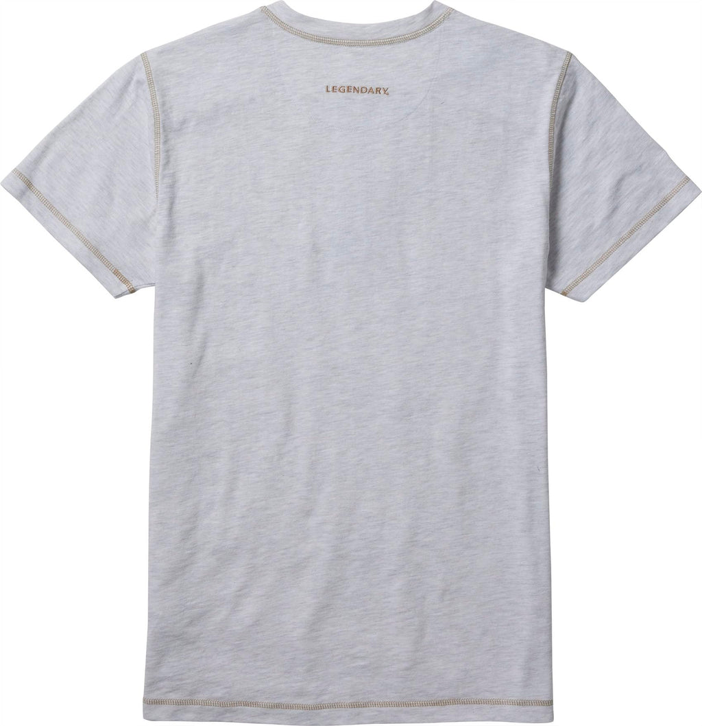 Legendary Whitetails Men's Henley Short Sleeve Casual Fit Shirt