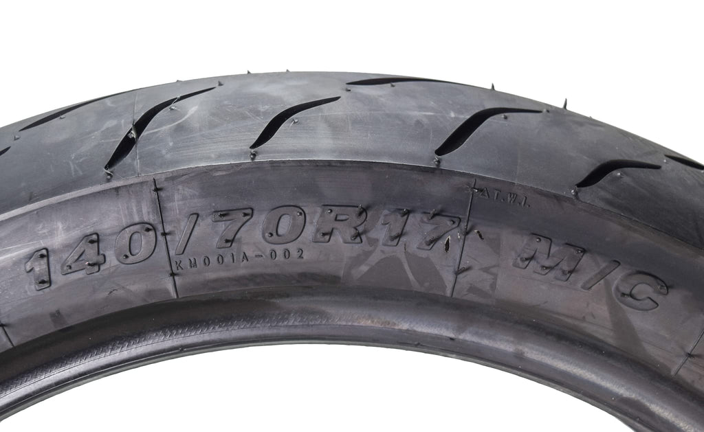 Kenda KM1 (KM001) 110/70R17 Front Tire for Sport Touring Motorcycle 54H - Radial Tire with High-Speed Stability & Excellent Wet Grip w/Keychain (110/70-17)
