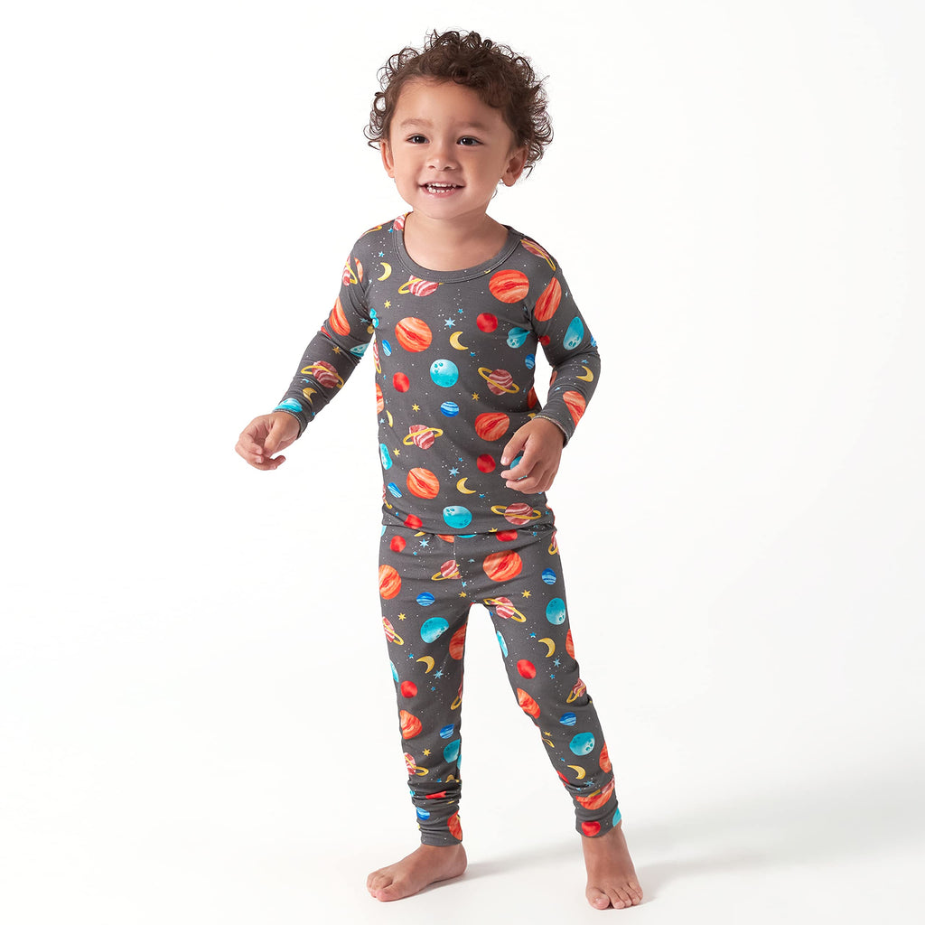 Gerber Unisex Baby Toddler Buttery Soft 2-Piece Snug Fit Pajamas with Viscose Made from Eucalyptus