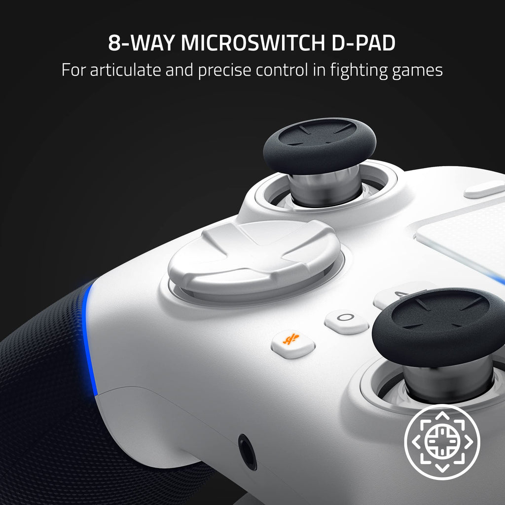 Razer Wolverine V2 Pro Wireless Gaming Controller for PlayStation 5 / PS5, PC: Mecha-Tactile Action Buttons - 8-Way Microswitch D-Pad - HyperTrigger - 6 Remappable Buttons - Chroma RGB   - Black