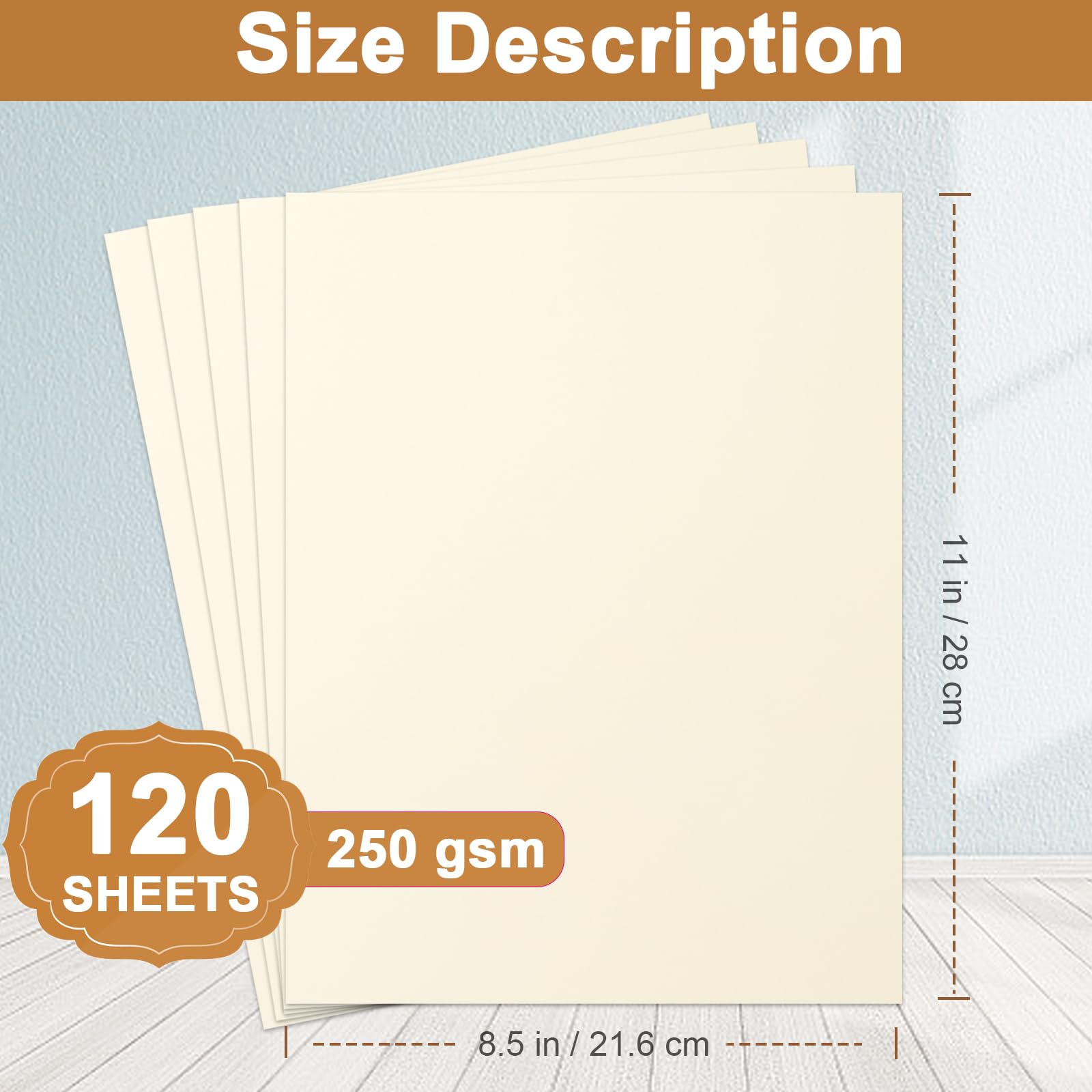 Silunkia 28 Sheets Black Cardstock 8.5 x 11 for Halloween, 250gsm/92lb Heavyweight Black Paper Card Stock for DIY Cards, Scrapbooking, Greeting Cards, Invitations, Party