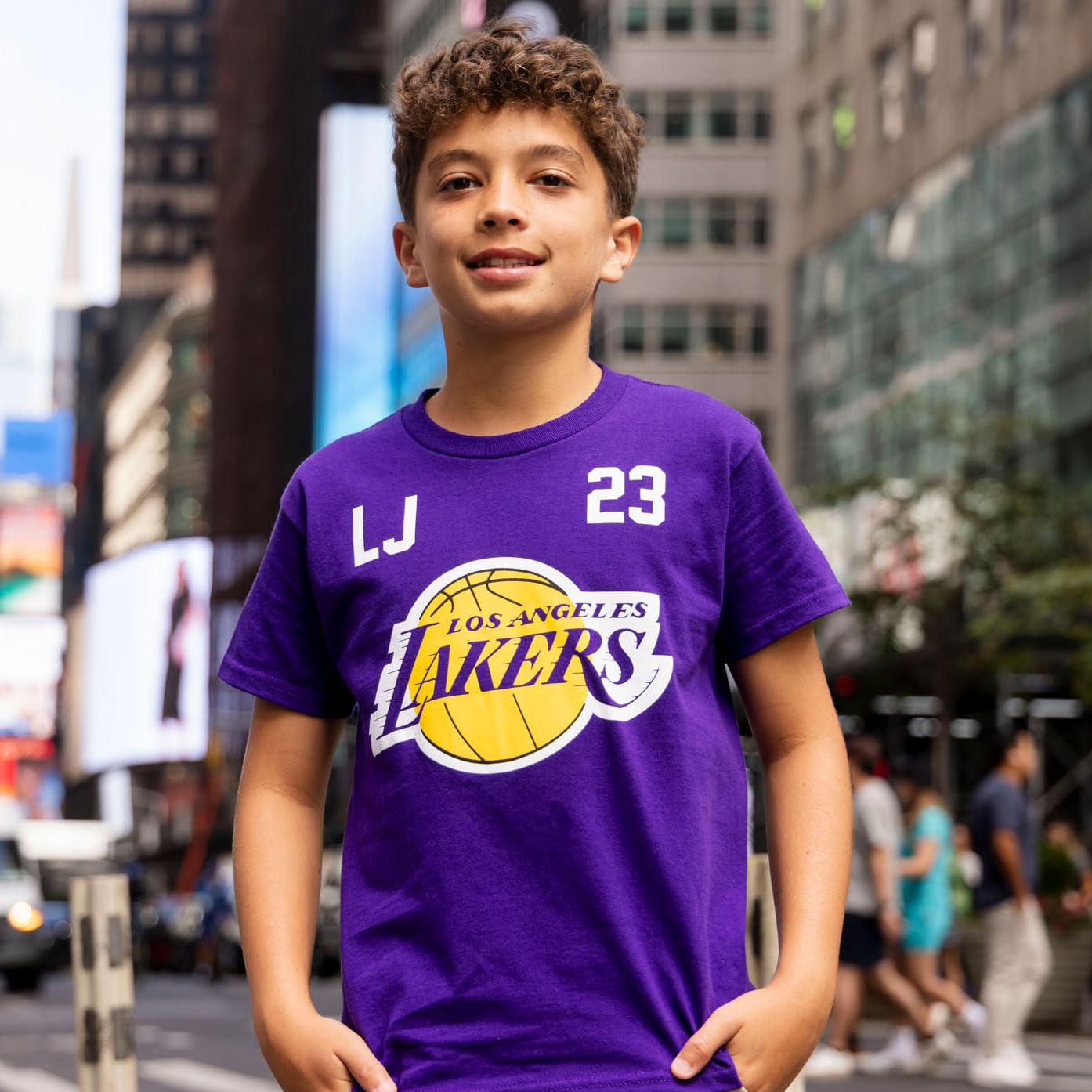 Ultra Game Boys NBA Official Standard Super Soft Fly High Players T-Shirt