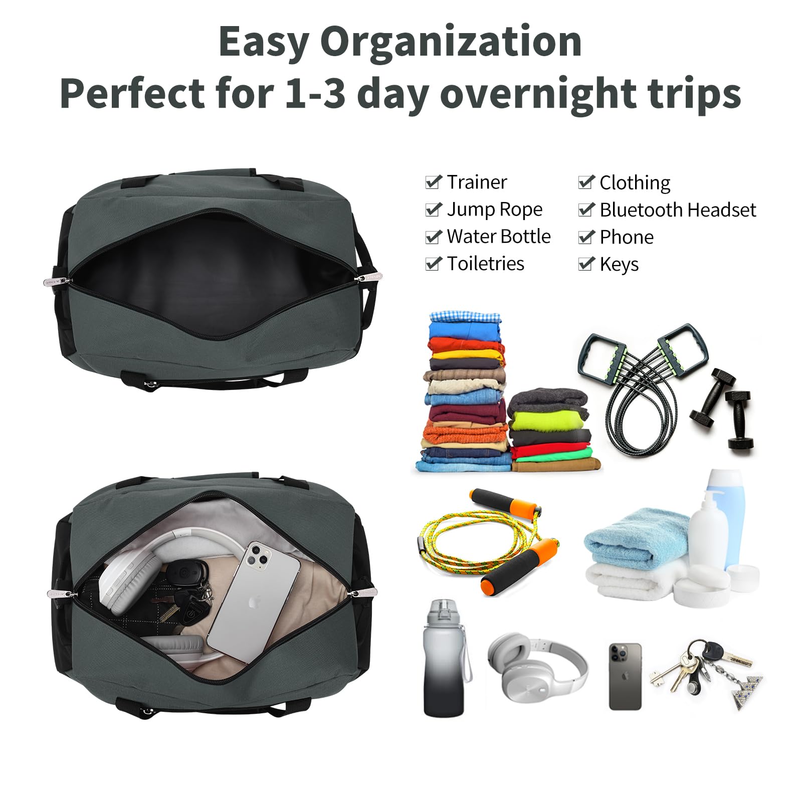 Apenze Small Gym Bag Carry On Bag - 12 in Mini Duffle Bag Lightweight for Overnight Travel(Camouflage)