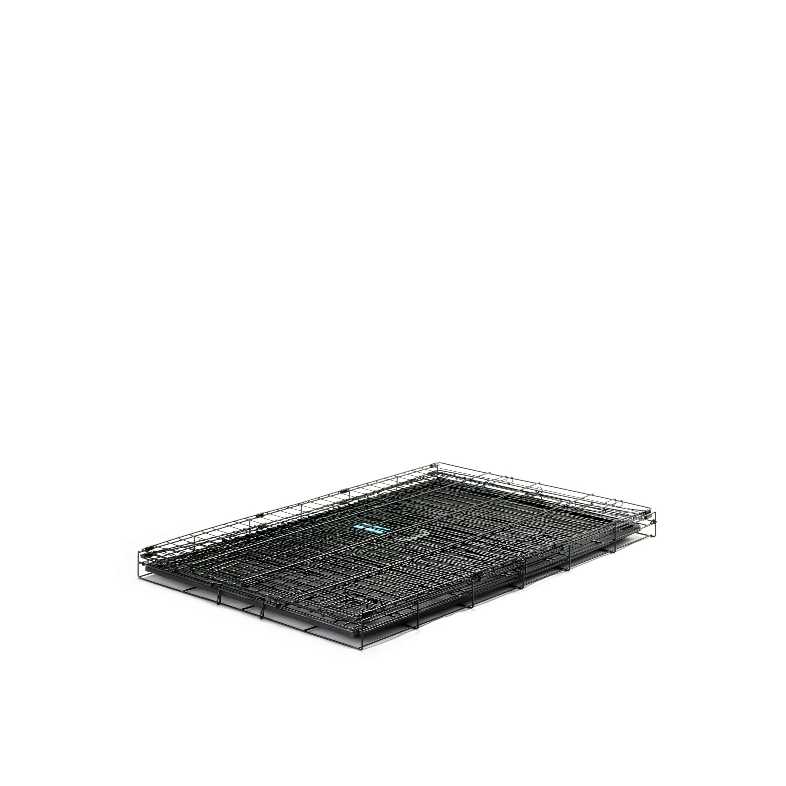 Carlson Secure and Compact Double Door Metal Dog Crate, Medium with Divider Panel