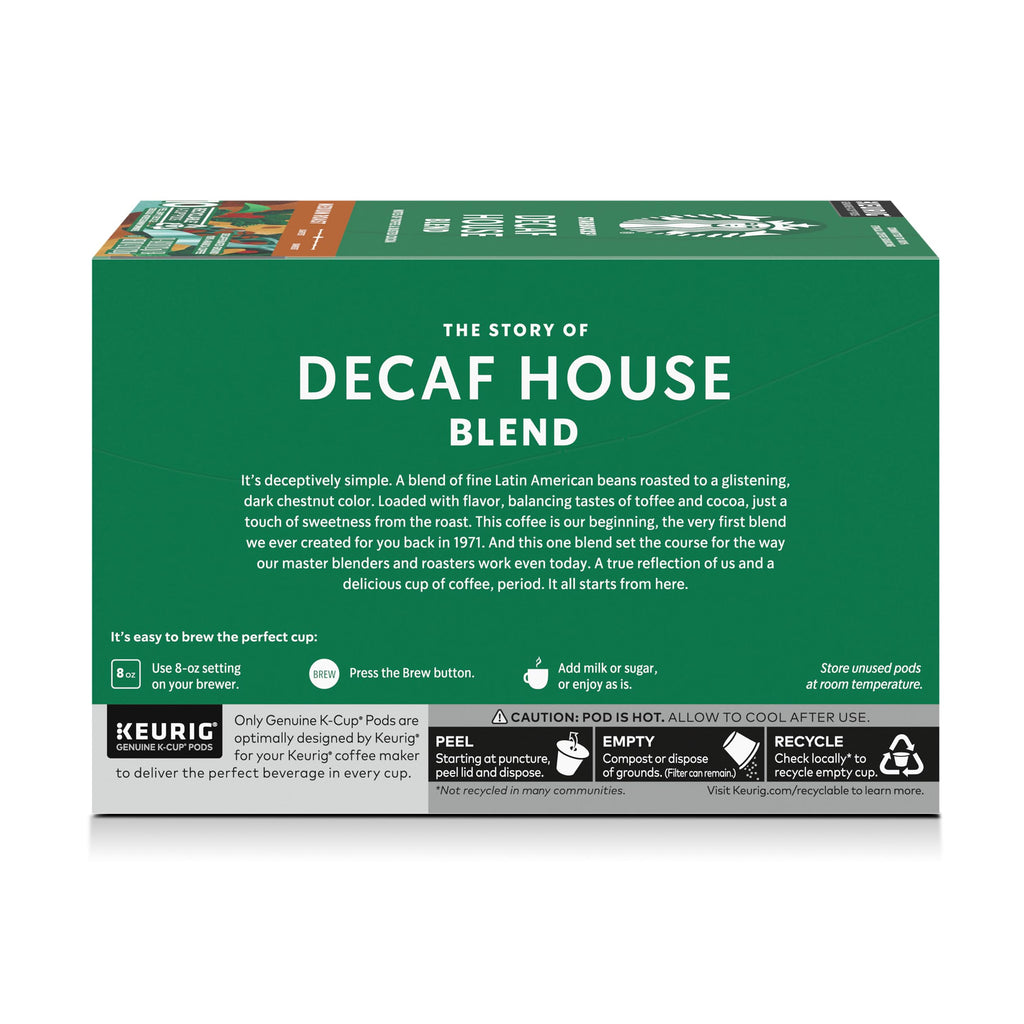 Starbucks House Blend, K-Cup for Keurig Hot Brewers, 72-Count