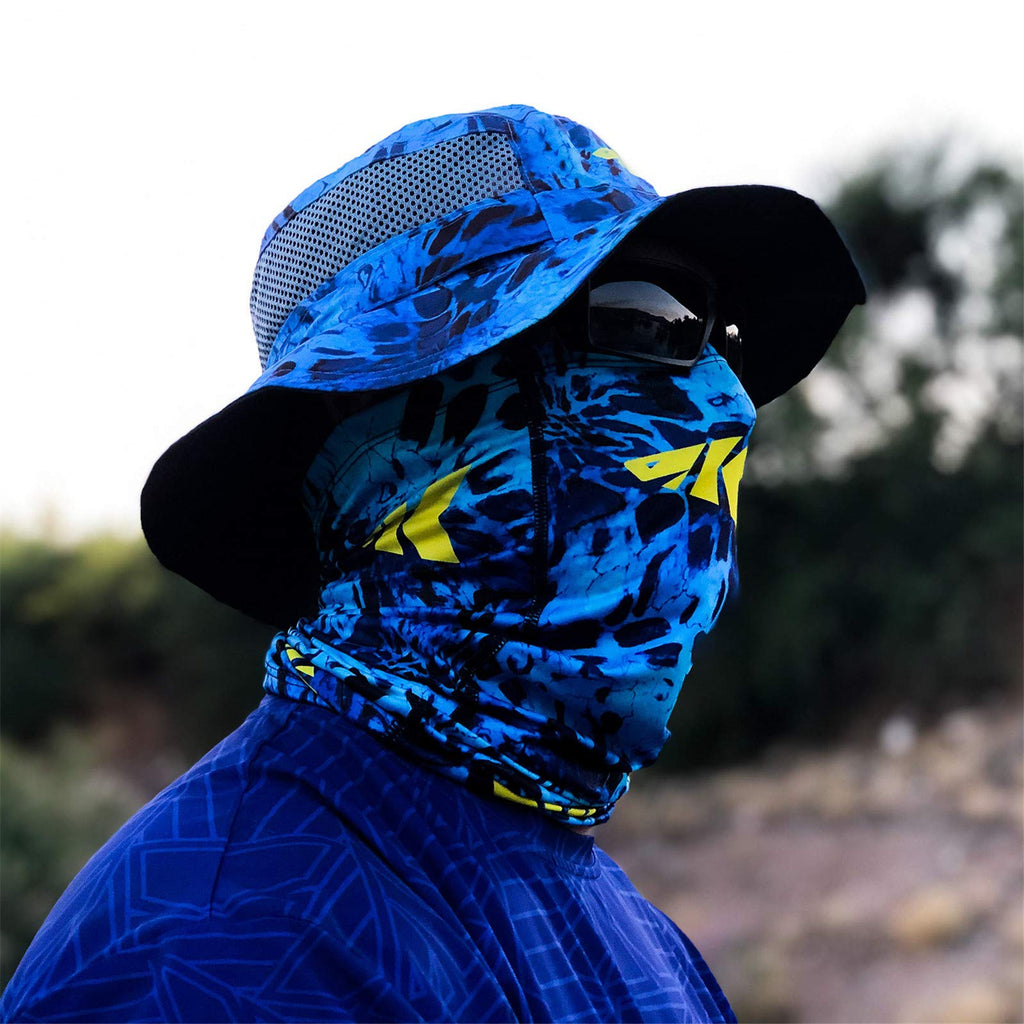 KastKing Sol Armis Neck Gaiter - UPF 50 Face Mask - UV Sun Protection Mask for Men & Women, Fishing, Hiking
