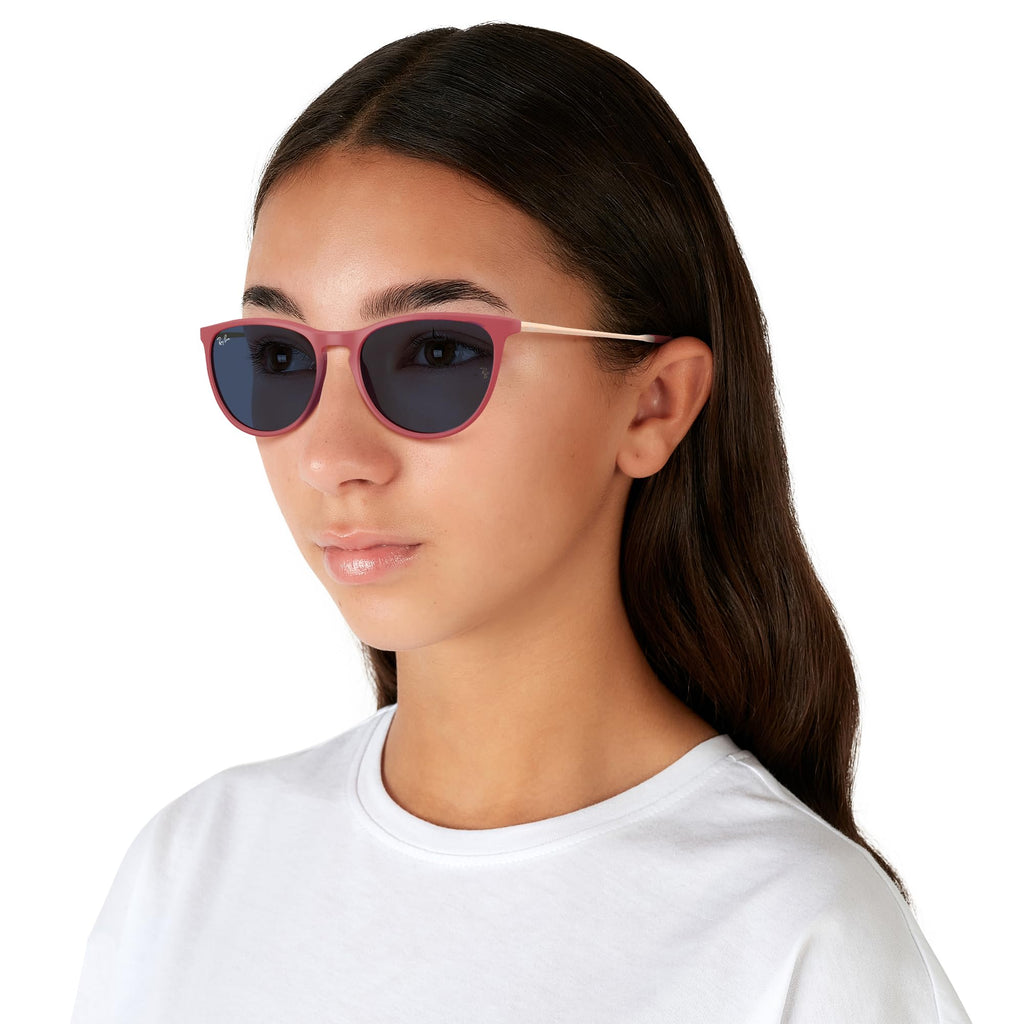 Ray-Ban Junior Kids' RJ9060s Erika Round Sunglasses