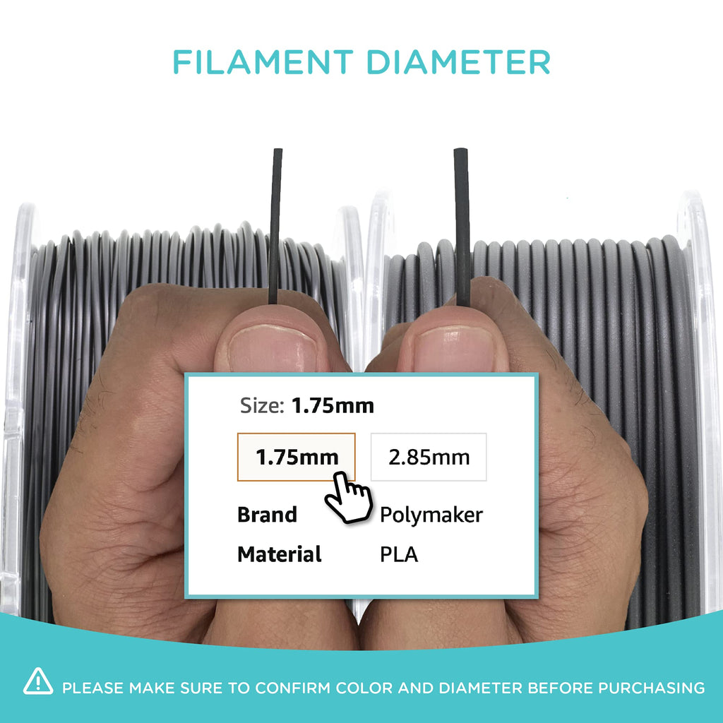 Polymaker PolyCast Filament 1.75mm for Investment Casting 0.75kg, 3D Printing Filament for Lost Wax Investment Casting, Similar to Wax Filament for Metal Casting Plaster Cleanly Burn Out