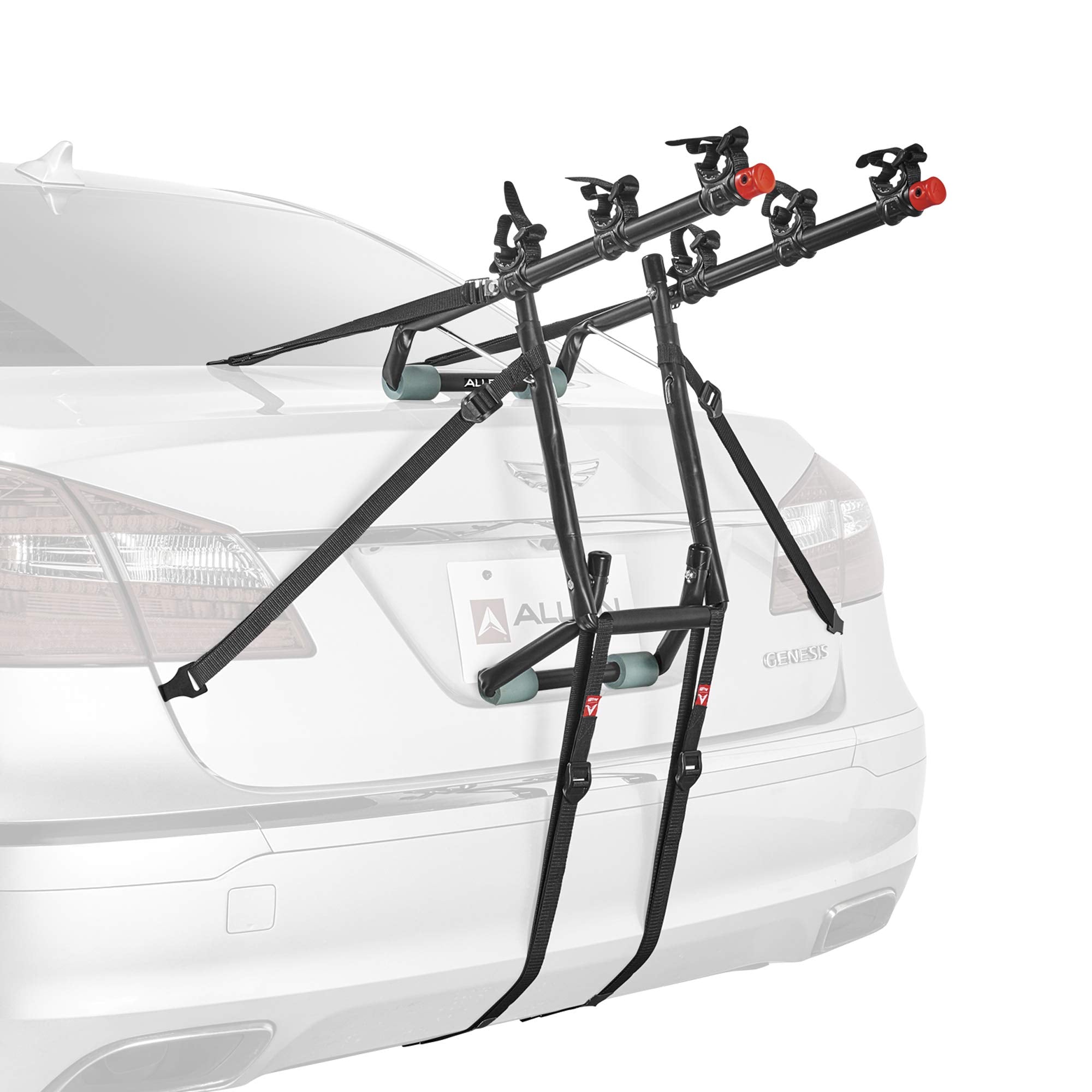 Allen Sports Deluxe 2-Bike Trunk Mount Rack, Model ZN102, Black