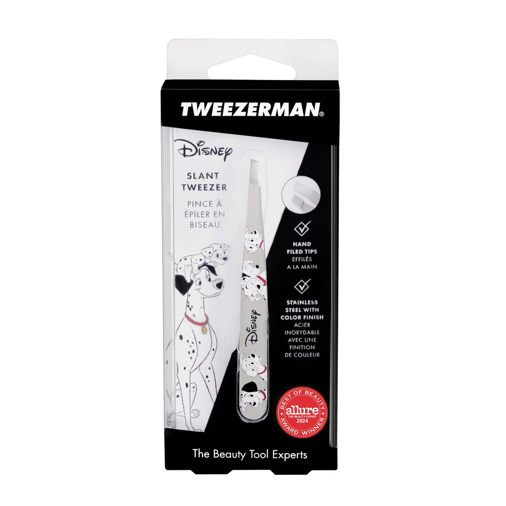 Tweezerman Exclusive 40th Birthday Slant Tweezer - Hair Removal Tweezers, Stainless Steel