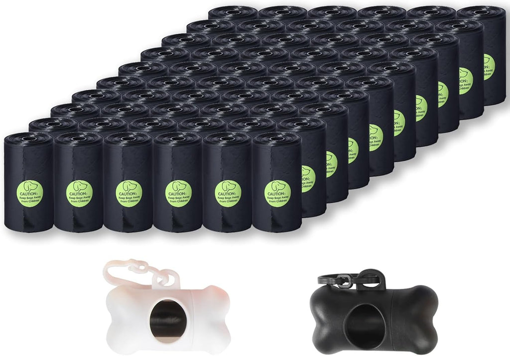 DREAM&GLAMOUR Dog Poop Bags,value pack,1200 Count Extra Thick and Strong Poop Bags for Dogs,60 Rolls,20 Doggy Bag Per Roll,Each Measures 9 x 13 Inches,Guaranteed Leak-Proof