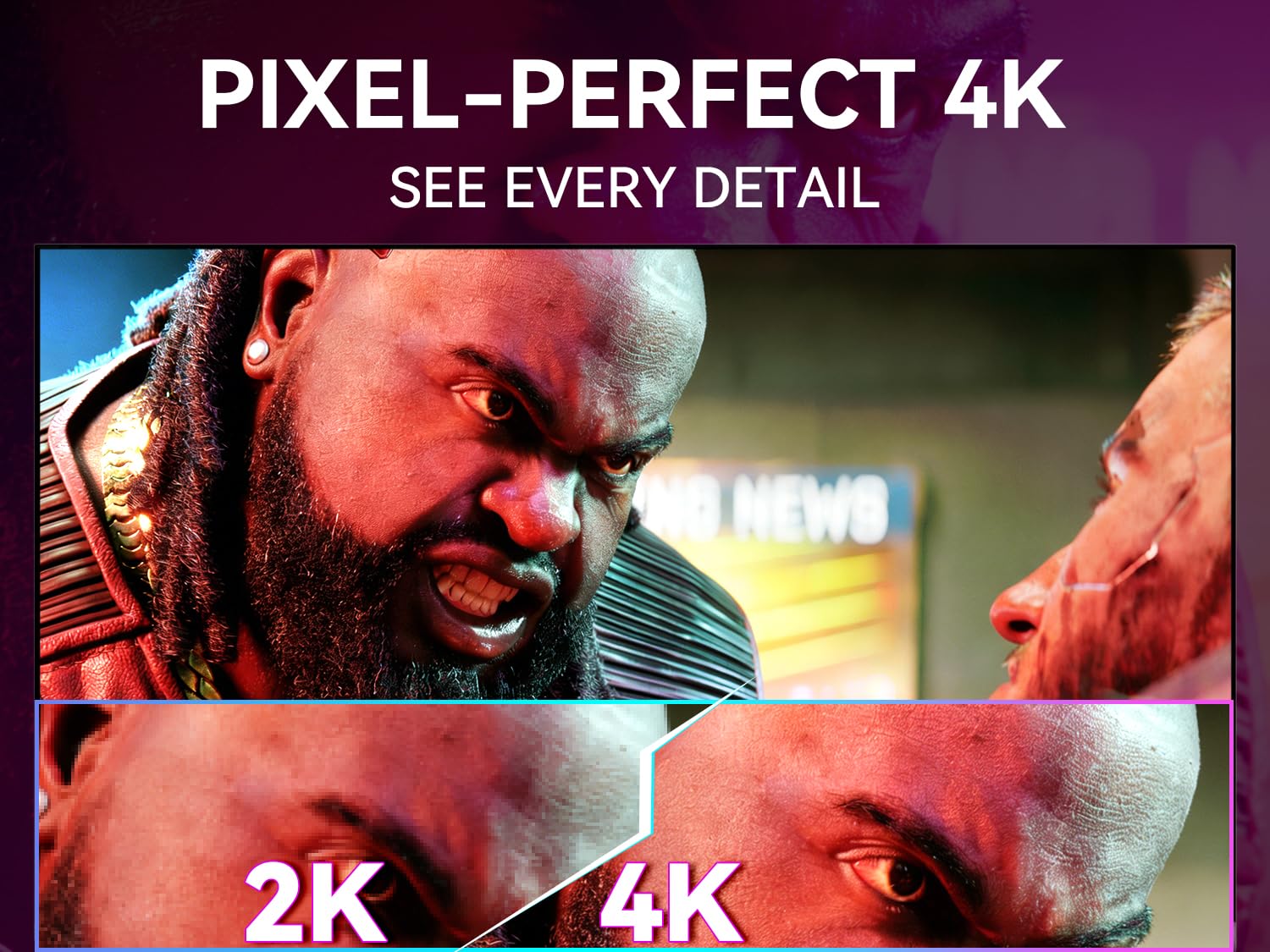 CUNPU 24 Inch 1080P 200Hz Gaming Monitor, FHD Fast IPS Panel, 124% sRGB 1ms HDR Zero-Frame Computer Monitor, Built-in Speaker, HDMI 2.1, DisplayPort 1.4, FreeSync & G-Sync, Tilt, VESA, Eye Care
