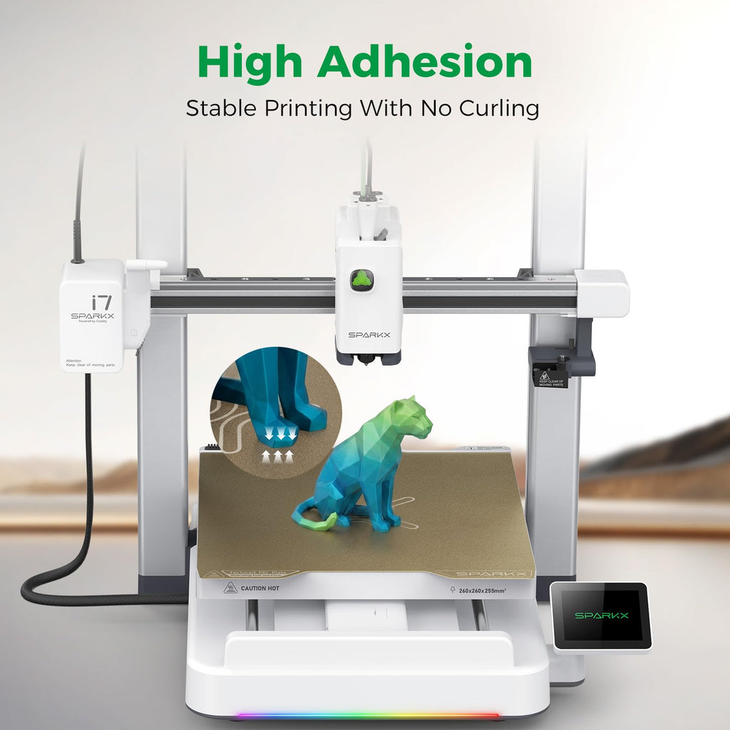 Creality Ender 3 V4 Build Plate, Original PEI Printing Plate Kit 225*250mm, Flexible Spring Steel Magnetic Platform Plate, Easy Print Removal, Heat Resistant For Creality Ender 3 V4 Combo 3D Printer